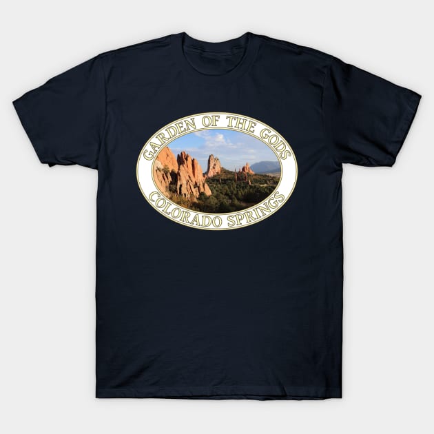 Garden of the Gods in Colorado Springs, Colorado T-Shirt by GentleSeas